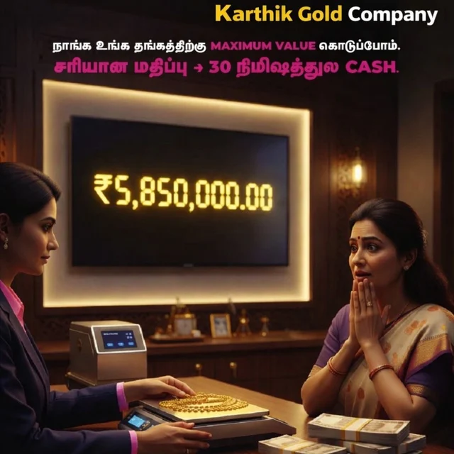 Karthik Gold Company — Cash for Gold | Old Gold Buyers Across Tamil Nadu - 2