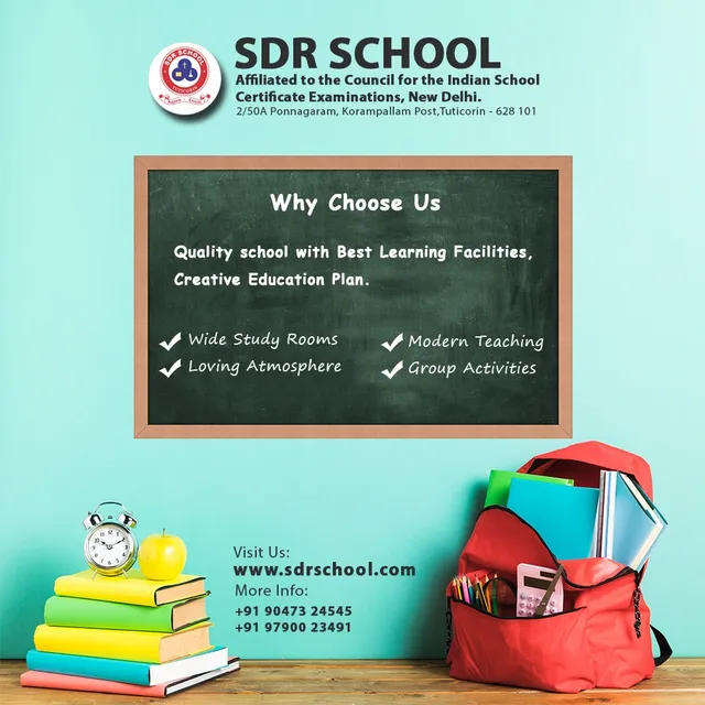 SDR School (ICSE syllabus) - 3