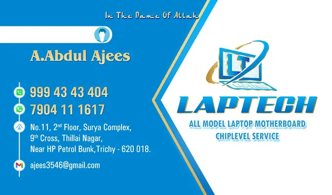 LAPTECH Laptop Motherboard Chiplevel Service Center