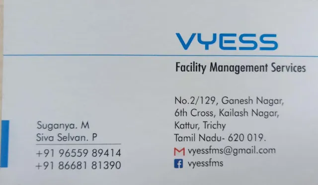 VYESS Housekeeping And Facility Service