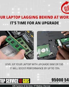 GBS Systems and Services -Laptop service center in Now in Velachery Chennai - 3