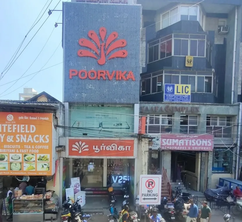 Poorvika Mobiles Purasaiwakkam - Near Saravana Store