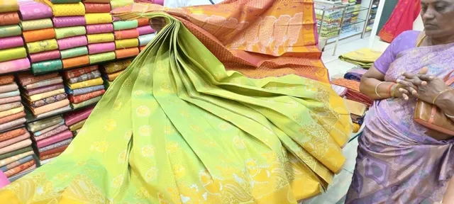 Pothys silk saree showroom - 2