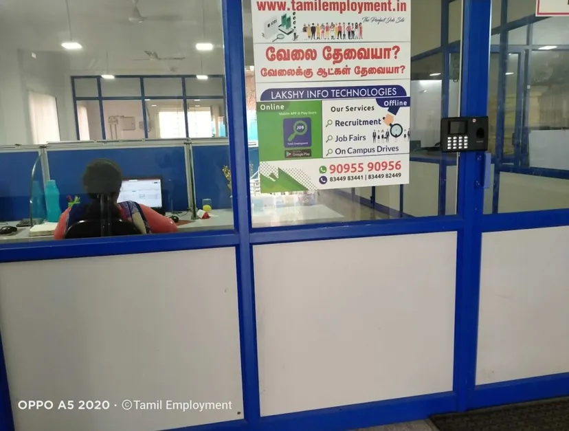 Tamil Employment (LAKSHY INFO TECHNOLOGIES)