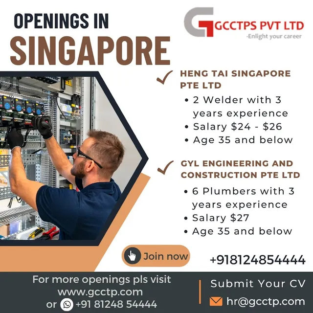 GCC Job Consultancy (P) Ltd-Overseas jobs, Recruitment agency, Abroad consultancy, HR consultant, Training - 3