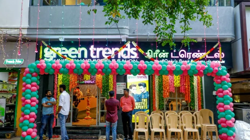 Green Trends unisex Hair & Style Salon- Bussy Street- Whitetown, Pondicherry