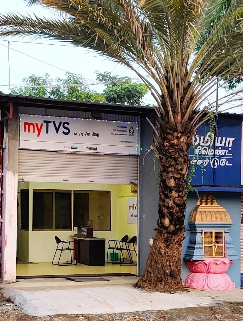 MyTVS All Bike Service - NSJ Automobiles | Trained Mechanic BS4 & BS6 Bike Service | Express Foam Wash