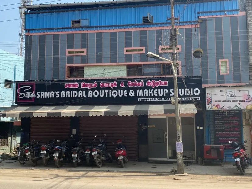 Sana's Bridal Boutique and Makeup Studio | Bridal Makeup in Madurai