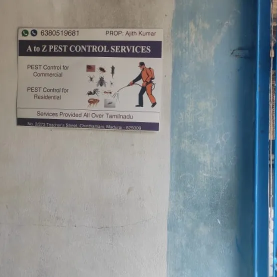 A to Z PEST CONTROL SERVICES | Commercial Pest Control Service | Residential Pest Control Service