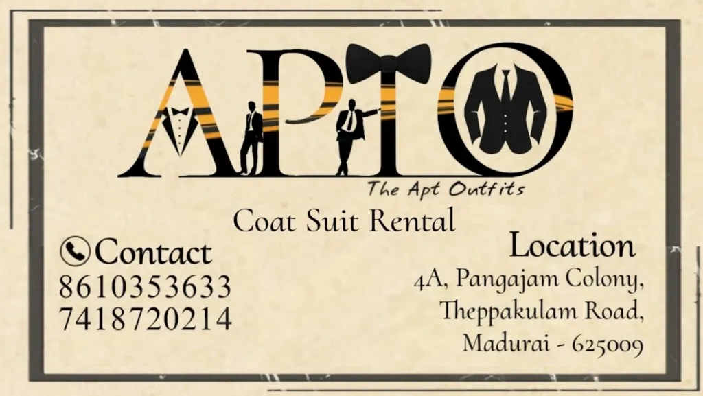 Apto Coats & Suits Rental