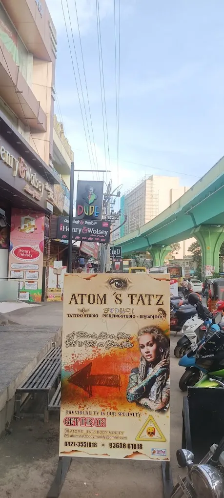 Atom's Tatz - Tattoo Studio and Piercing Studio