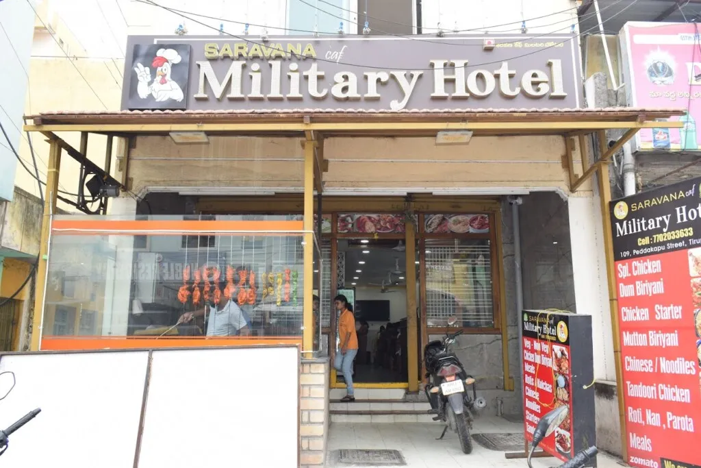 Saravana Cafe Military hotel