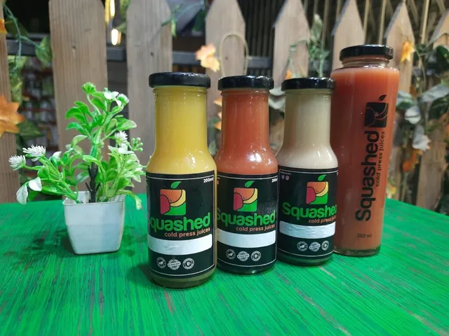 Squashed Cold Press Juices - 6