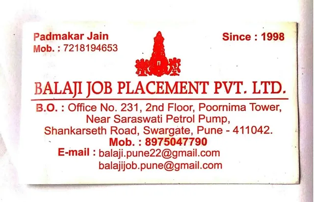Balaji Job Placement Pvt Ltd - 2