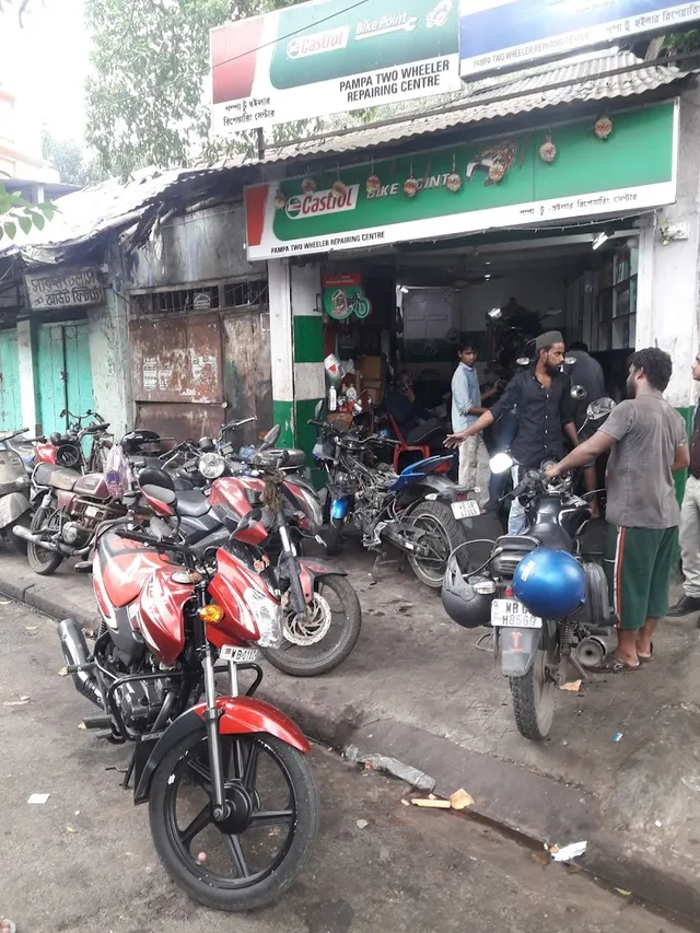 Castrol Bike Point - Pampa Two Wheeler Repairing Centre - 5