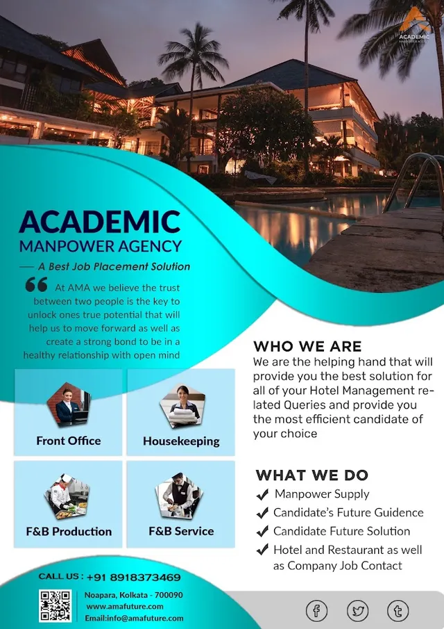 Hotel & Restaurant Manpower Agency - India's Best Hotel Job Consultancy in Kolkata - 2