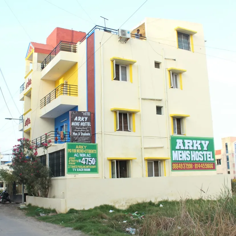 ARKY Mens hostel | Boys Hostels | Working Mens hostel In Thoraipakkam