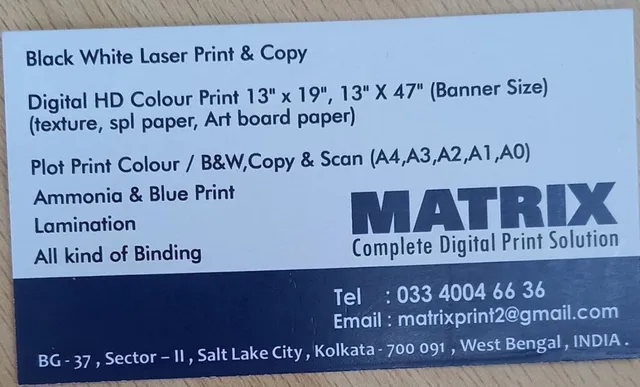 Matrix Digital Print Shop - 2