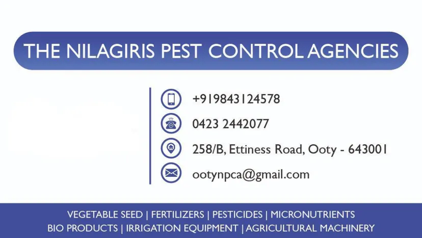 The Nilagiri Pest Control Agencies