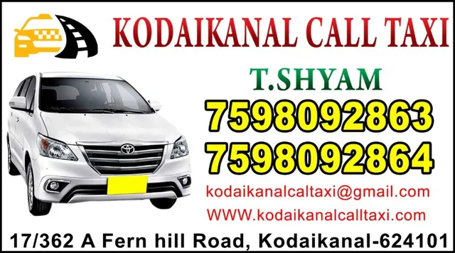 Kodaikanal Call Taxi - Car Rental Hire In Kodaikanal | Best Travels In Kodaikanal | Cab Service in Kodaikanal - 5