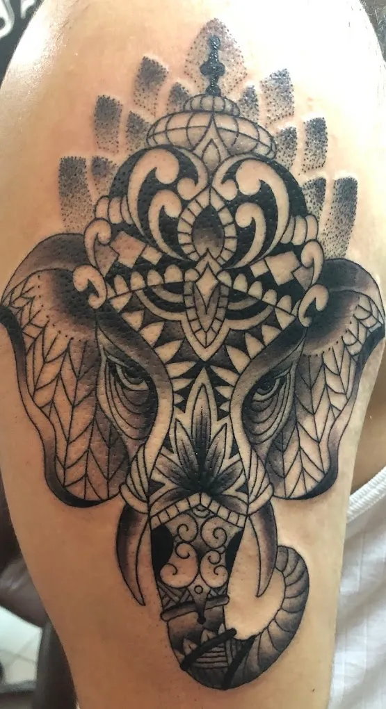 Funky Monkey Tattoo