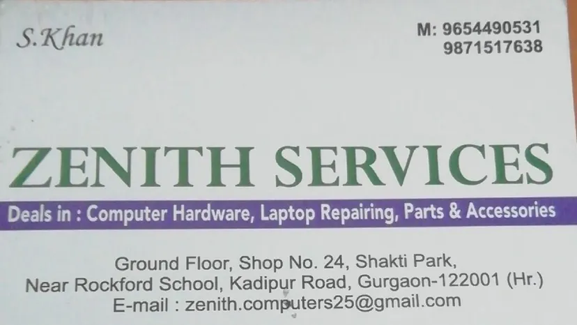 zenith services