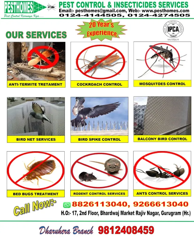 Pest Control & Insecticides Services - 4