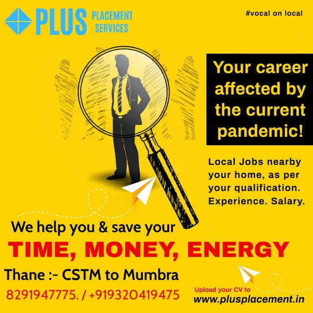 Plus Placement Services Thane - Job Placement in thane - 3