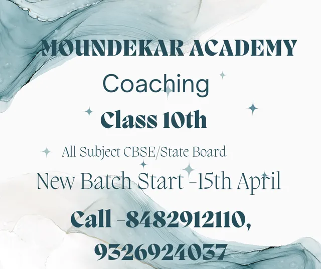 Best 10th ,11th, 12th Commerce, Competitive coaching Classes in nagpur Moundekar Academy - 2