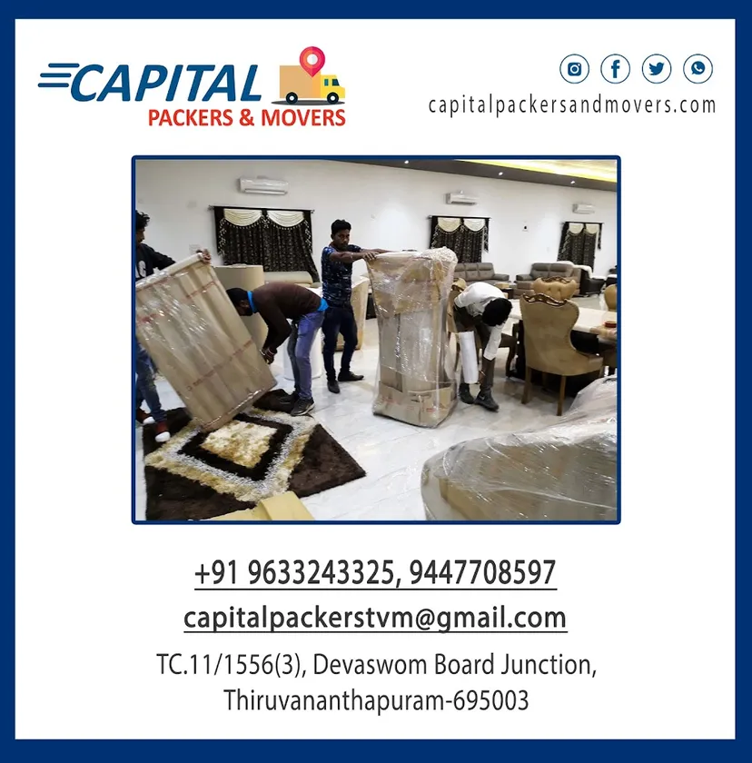 Capital Packers & Movers , House & Office Shifting Trivandrum