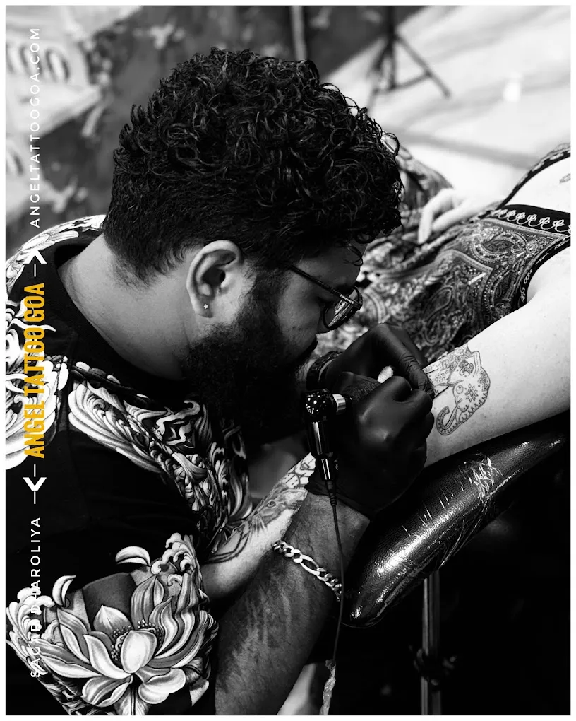 Angel Tattoo - International Award Winning Artist - Best Tattoo Artist in Goa - Best Tattoo Studio in Goa