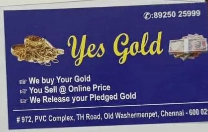 YES GOLD | Old Gold Buyer in Tiruvottiyur | Cash For Gold in Tiruvottiyur | Second Hand Gold Buyer in Tiruvottiyur - 2