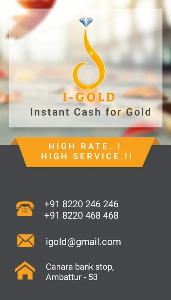I-GOLD Pvt Ltd - Old gold buyers in chennai - 5