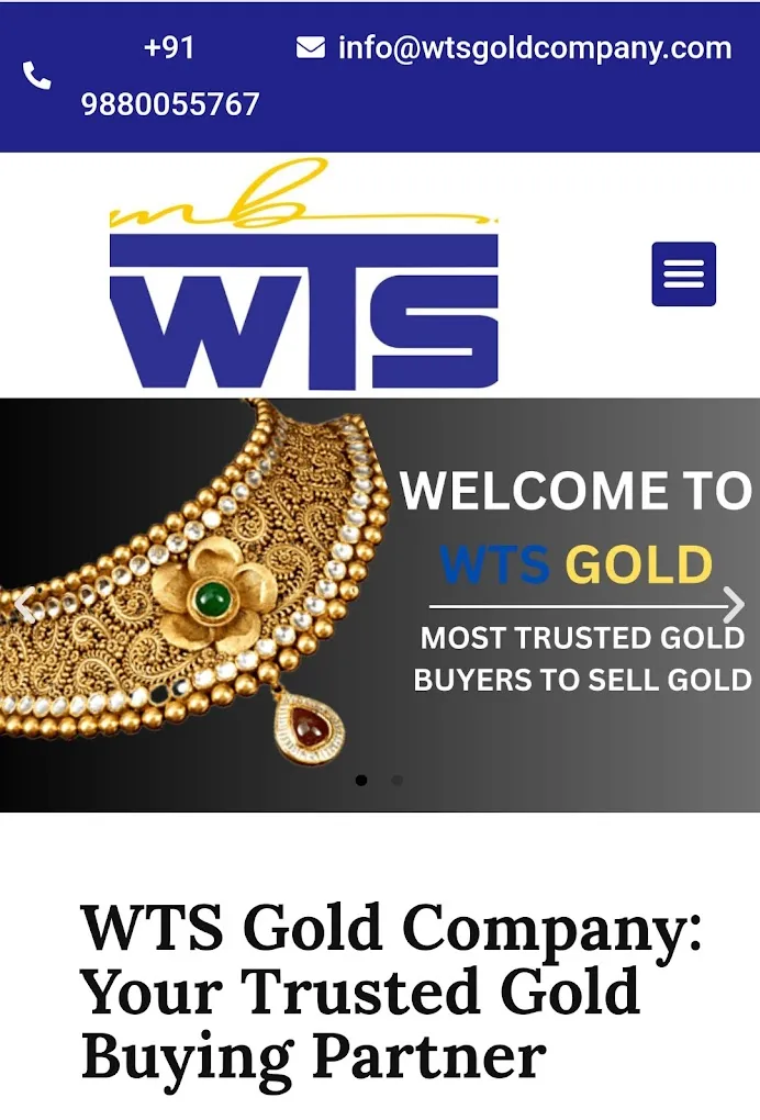 Gold Buyers in Bangalore WTS Gold Company
