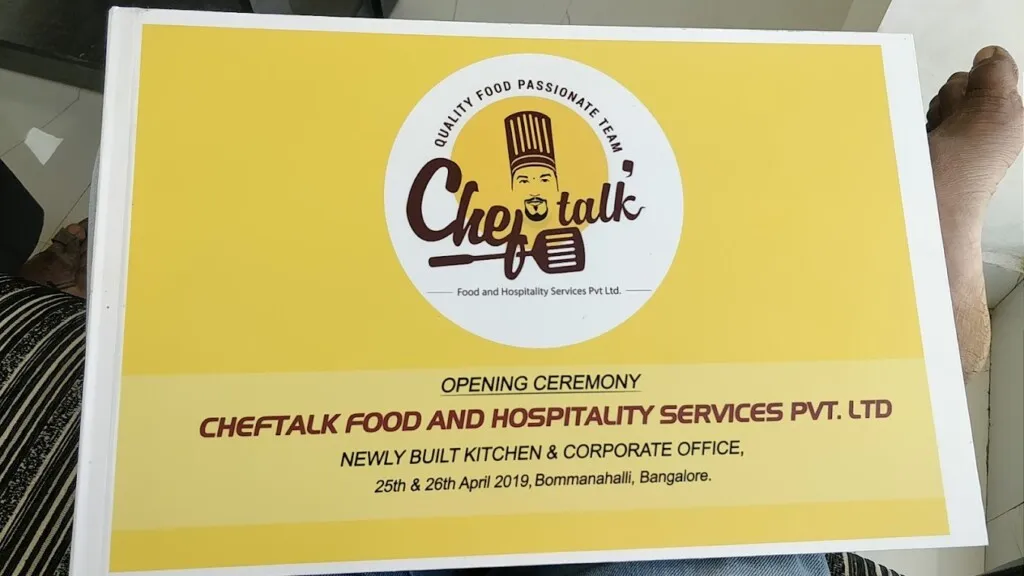 Cheftalk Food And Hospitality Services Pvt.Ltd,