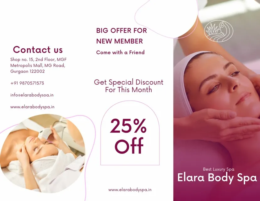 Elara Body Spa: Premier Body Massage at MGF Metropolis Mall, MG Road, Gurgaon