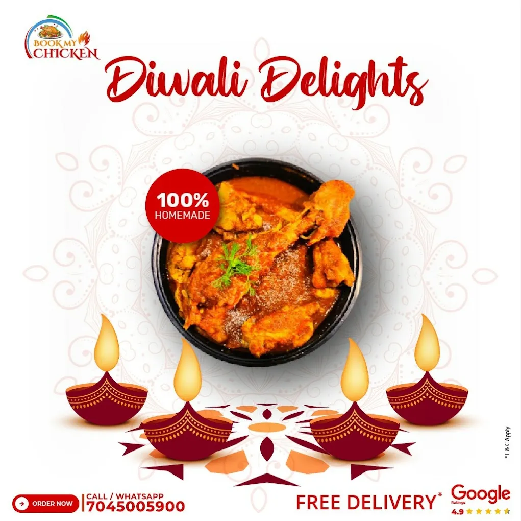 Book My Chicken, Best Place in Vartak Nagar, Thane West providing catering service with homemade Chicken dishes.