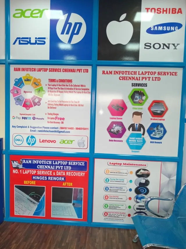 Raminfotech Laptop Service Chennai Pvt Ltd - 5
