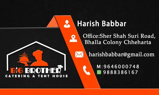 Big Brother Catering & Tent House - 3