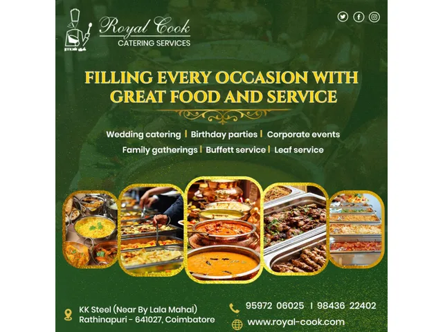 Royal Cook Catering Services | Catering Services in Coimbatore| Best Catering Services in Coimbatore - 2
