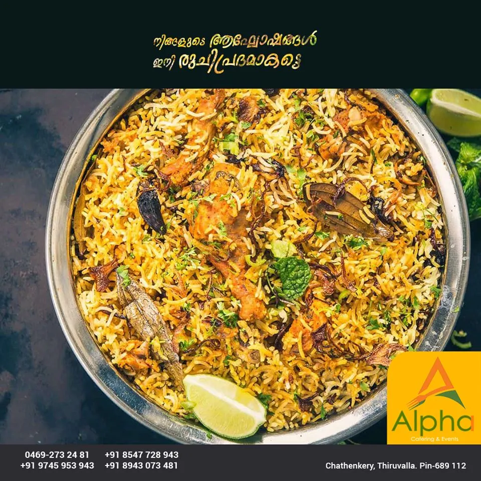 Alpha Catering Service | Thiruvalla