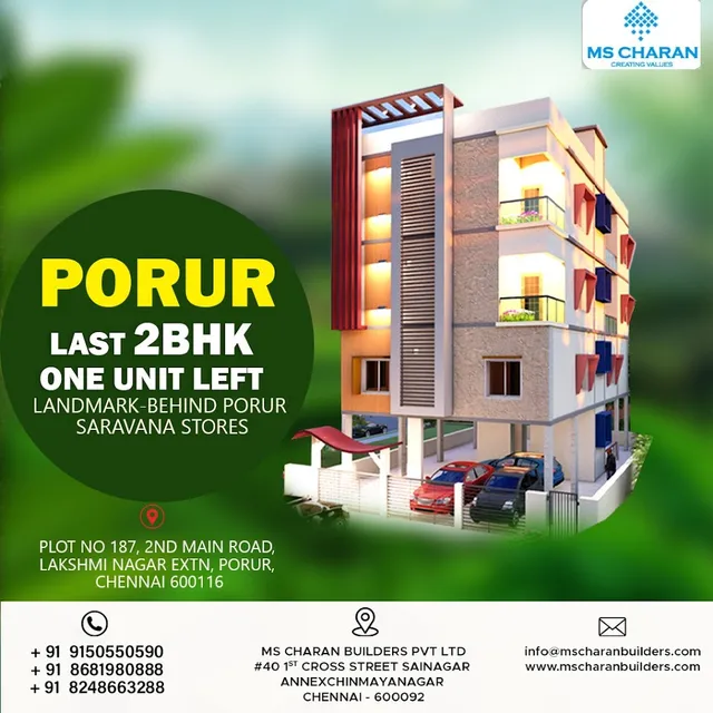 MS Charan Builders - Construction Company in Chennai - 6