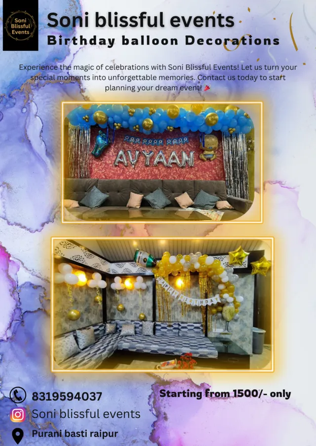 Soni blissful events - 3