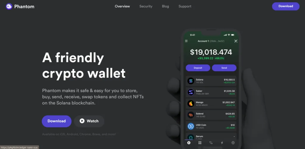 Phantom Wallet Extension