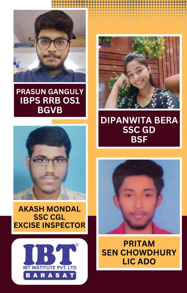 IBT Barasat: Best Bank Coaching in Kolkata | Best SSC Coaching in Kolkata | Best WBCS Coaching in Kolkata - 6