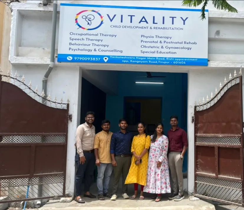 Vitality Child Development & Rehabilitation is a leading child development center in Tiruppur