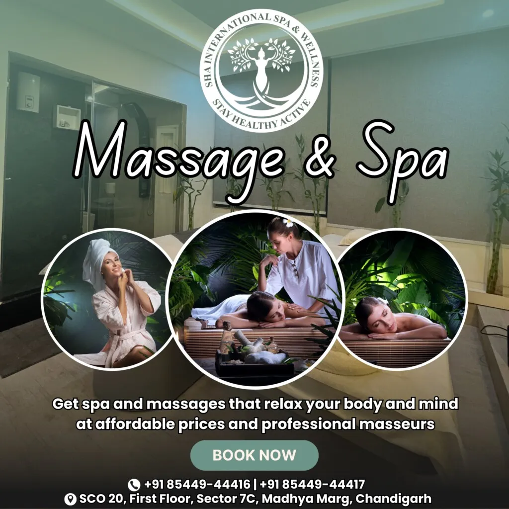 Sha International Spa & Wellness - Best Spa & Body Massage in chandigarh