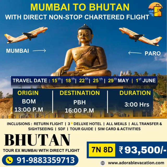 BOOK BHUTAN PACKAGE TOUR FROM MUMBAI AT BEST PRICE - 3