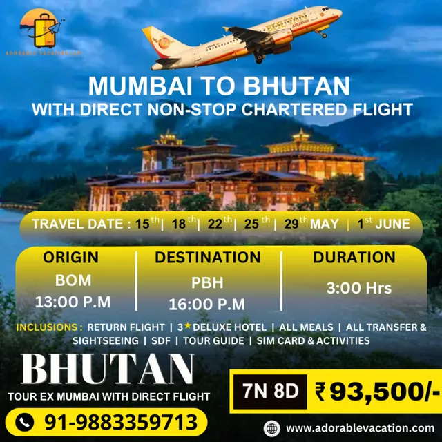 WE OFFER THE BEST BHUTAN PACKAGE TOUR FROM MUMBAI - 4