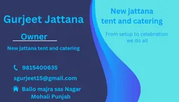 New jattana tent and caterers best tent and caterers in Mohali